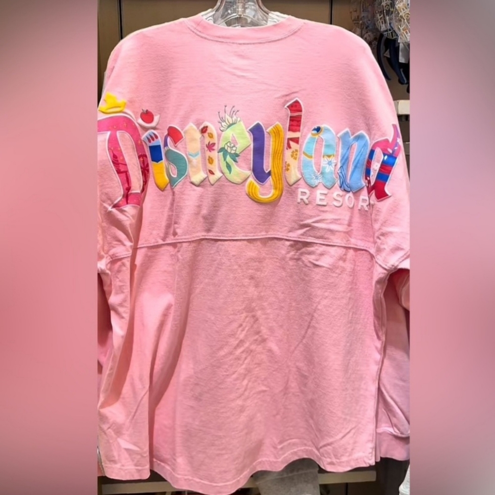 Disneyland Pink Princess Spirit Jersey New